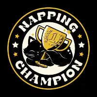 Napping Champion Cat by Tobe Fonseca - design