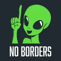 No Borders Alien by Tobe Fonseca - design