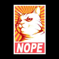 Obey Cats Black - design