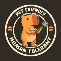Pet Friendly Human Tolerant Capybara - design