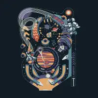 Pinball Space Machine by Tobe Fonseca - design