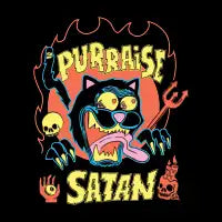 Purraise Satan - design