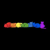Rainbow Cats Pride by Tobe Fonseca - design