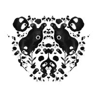Rorschach Panda - design