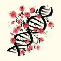 Sakura Sumie DNA by Tobe Fonseca T-Shirt - design