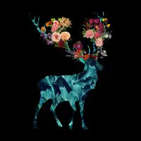 Spring Itself Floral Dark - design