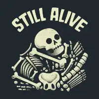 Still Alive Skeleton - design