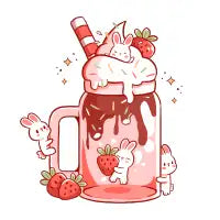 Strawbunny Slush by Tobe Fonseca - design