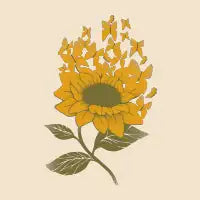 Sunflower Butterfly by Tobe Fonseca - design