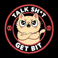 Talk Sh*t Get Bit by Tobe Fonseca - design