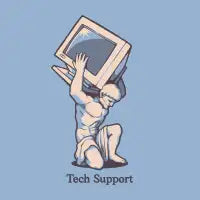 Tech Support Atlas Computer by Tobe Fonseca - design