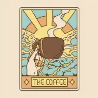 The Coffee Tarot Card by Tobe Fonseca - design