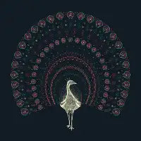 The Neon Peacock - design