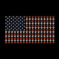 USA Flag Cat Beans - design