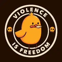 Violence is Freedom by Tobe Fonseca - design