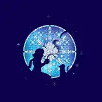Vitral Snow Flakes - design