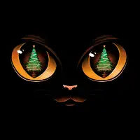 Xmas Cat Attack - design