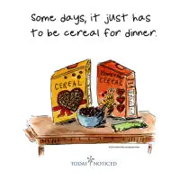 Cereal for Dinner - design