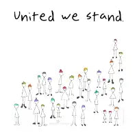 United we stand - design