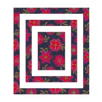 Honey Floral Pattern T-Shirt - design