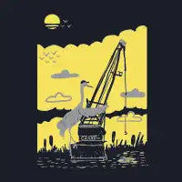 The Working Life of a Crane - design