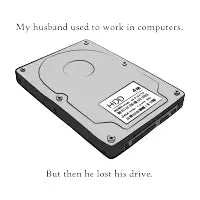He Lost His Drive - design