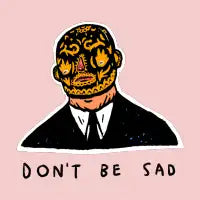 DONTBESAD - design