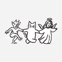 Cat and friends - design