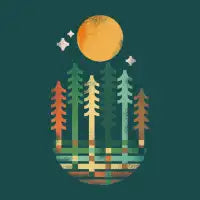 Good night forest - design