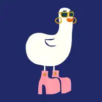 Groovy duck - design
