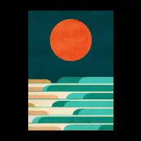 Once in a red moon - design