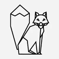 Polygonal fox - design