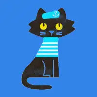 Sailor cat - design