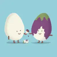 The eggplant - design