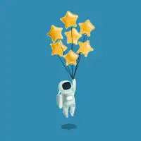 The star balloons - design