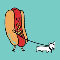 Two dogs - design