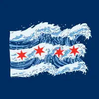 Chicago Tsunami Flag - design