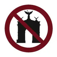No Triumphal Arch T-Shirt - design