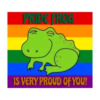 Pride Frog T-Shirt - design