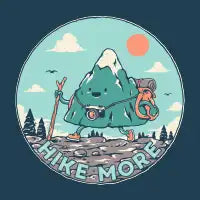 Hike More - design