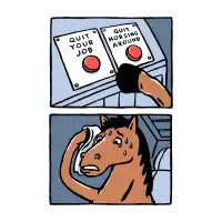 Horse Struggles - design