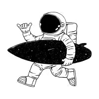 Space Surfer - design