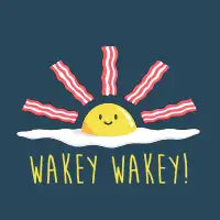 Wakey Wakey Eggs and Bakey - design