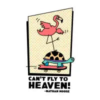Can't Fly to Heaven - design