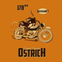 Speed Demon Ostrich - design