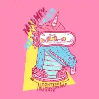 Mad Mex Punk Unisaur - design