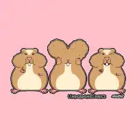 I Heart You Hamster T-Shirt - design