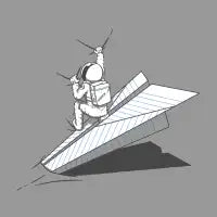 Landing somewhere T-Shirt - design