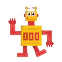 Robot (yellow) - design