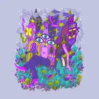 Moon and Star House T-Shirt - design